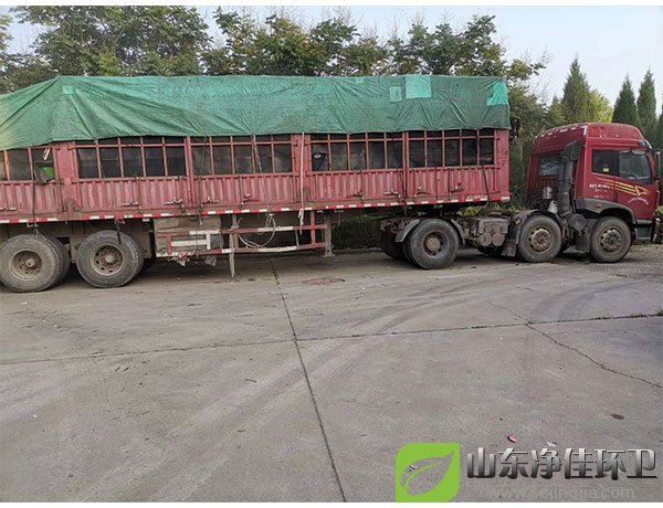 一車(chē)塑料分類(lèi)垃圾桶